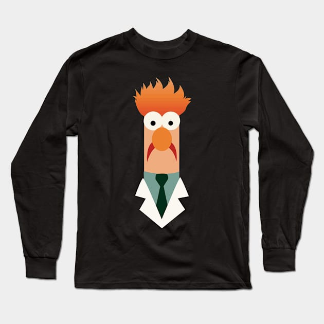 Beaker Long Sleeve T-Shirt by konealfares